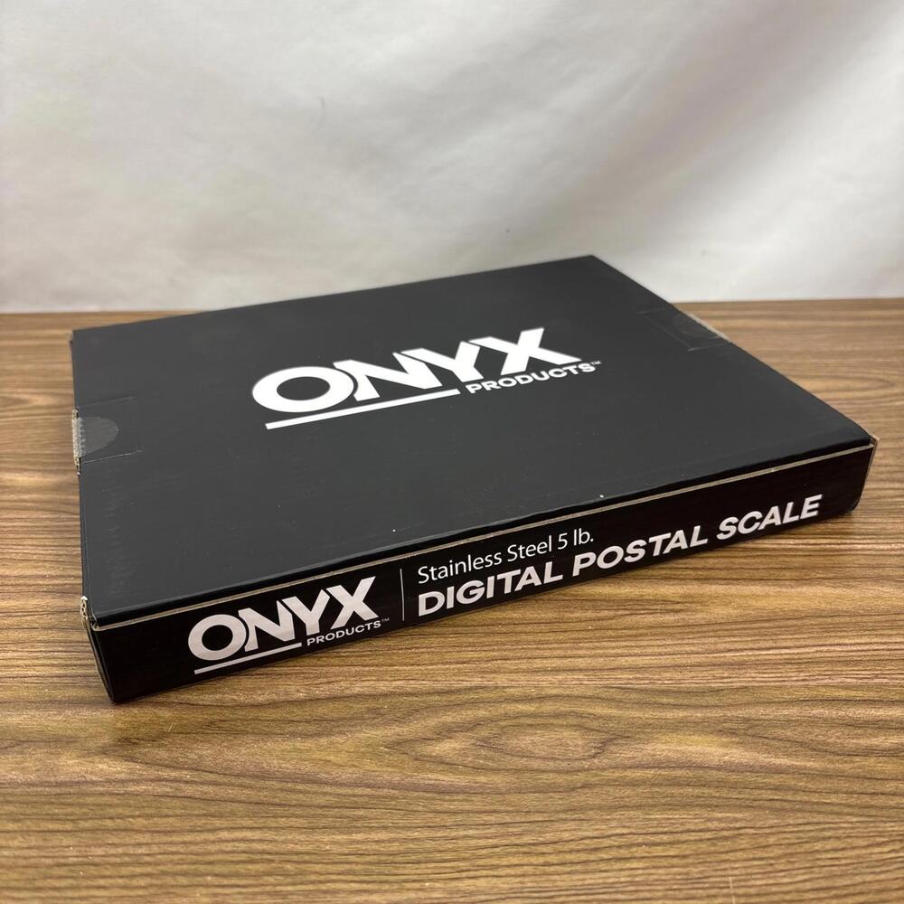 ONYX Products 5-lb. Stainless Steel Digital Postage Scale Same As Pictures NEW